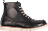 Helstons Liberty Aniline Ciré Wax Chaussures Moto En Cuir Noir 41