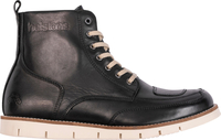 Helstons Liberty Aniline Ciré Wax Chaussures Moto En Cuir Noir 41