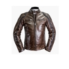 Helstons Modelo Rag Veste De Moto En Cuir Camel Noir XL