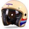 Helstons Mora Casque Moto En Fibre De Carbone Beige S