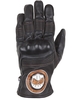 Helstons Piste Summer Leather Brown Black Gloves T9