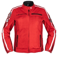 Helstons Queen Tissu Mesh Red Jacket XL
