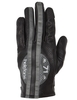 Helstons Record Air Ete Leather Black Grey Gloves T10