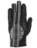 Helstons Record Air Ete Leather Black Grey Gloves T9