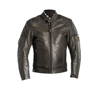 Helstons Scoty Natural Veste De Moto En Cuir Kaki S