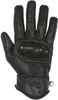 Helstons Snow Gants Moto D’hiver En Cuir Noir T8