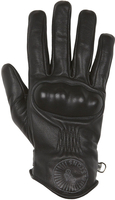 Helstons Snow Gants Moto D’hiver En Cuir Noir T8