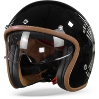 Helstons Sun Casque Moto En Fibre De Carbone Noir M