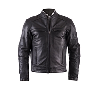 Helstons Trust Veste De Moto En Cuir Plain Noir L