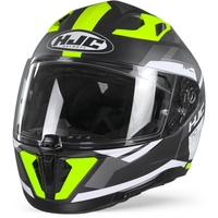 HJC I70 Elim MC4HSF Casque Intégral Noir Jaune M