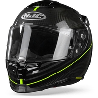 HJC RPHA 70 Carbon Artan MC4H Casque Moto Noir Jaune Fluo 2XL