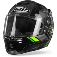 HJC RPHA 70 Coptic MC4H Casque Intégral Noir Gris Vert XL