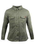 John Doe Motoshirt Lady XTM Chemise De Moto Olive XL
