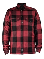 John Doe Motoshirt XTM 2018 Chemise De Moto Rouge Noir S