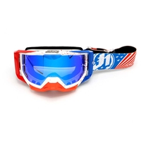 Just1 Iris Lunettes Moto USA Blanc