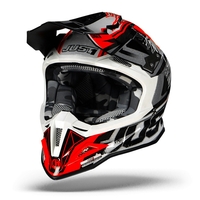 Just1 J12 Dominator Blanc Rouge S