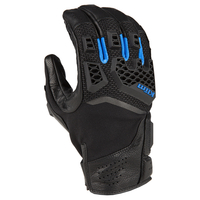 Klim Baja S4 Gants De Moto Noir Kinetik Bleu 2XL