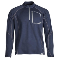 Klim Teton Merino Wool 1/4 Zip Bleu