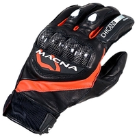 Macna Chicane Gants De Moto Noir Rouge M