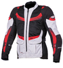 Macna Furio Veste Noir Gris Clair Rouge 4XL