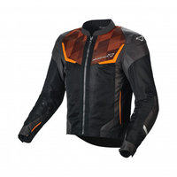 Macna Orcano Veste Moto Orange S
