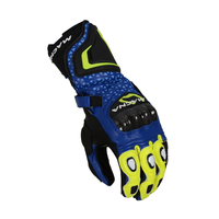 Macna Track R Gants Bleu Noir Jaune Fluo 2XL