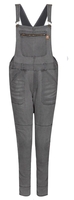 MotoGirl Irene Dungry Pantalon Moto Gris M