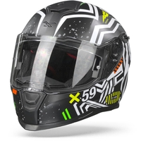 Nexx SX.100 ENIGMA Black WHITE MATT M