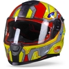 Nexx Sx.100 Gigabot Casque Intégral Rouge Jaune 2XL