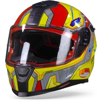 Nexx Sx.100 Gigabot Casque Intégral Rouge Jaune S