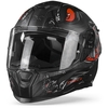 Nexx SX.100R Abisal Casque Intégral Noir Rouge Mat XL