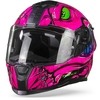 Nexx SX.100R Abisal Casque Intégral Rose Bleu XS