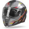 Nexx SX.100R Gridline Grey Red Matt XS