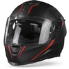 Nexx SX.100R Shortcut Casque Intégral Noir Rouge Mat 2XL