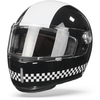 Nexx X.G100 R Finish Line Black White XS