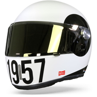 Nexx X.G100R Sputnik White Black 2XL