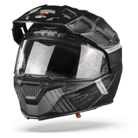 Nexx X.Vilijord Mudvalley Casque Modulable Noir Gris Mat S