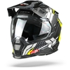 Nexx X.WED2 Wild Country Casque Aventure Noir Jaune Neon Mat L