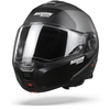 Nolan N100-5 Plus Distinctive 24 Casque Modulable Flat Lava Gris Rouge 3XL
