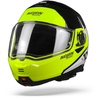 Nolan N100-5 Plus Distinctive 28 Casque Modulable Noir Brillant Jaune Blanc XL