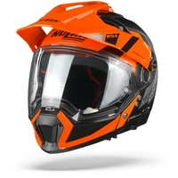 Nolan N70-2 X Decurio 31 Flat Noir Orange Blanc Anthracite S