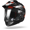Nolan N70-2 X Grandes Alpes 20 Flat Noir Blanc Rouge 3XL