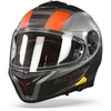 Nolan N80-8 Mandrake N-Com 47 Flat Lava Grey Red XS