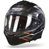 Nolan N80-8 Thunderbolt N-Com 030 Flat Black Blue Orange M