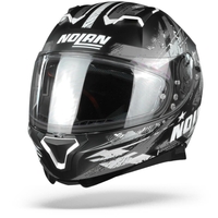 Nolan N87 Carnival 83 Casque Intégral Flat Noir Argent Anthracite 2XL