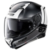 Nolan N87 Plus Distinctive 23 Casque Intégral Noir Argent Blanc Mat 2XL