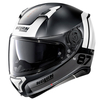 Nolan N87 Plus Distinctive 23 Casque Intégral Noir Argent Blanc Mat S