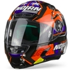 Nolan X-803 RS Ultra Carbon 24 Stoner Casque Intégral Carbone Noir Orange Bleu XL