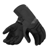 REV’IT! Upton H2O Black Motorcycle Gloves S