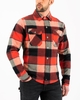Rokker Boulder Rider Shirt Red Black White 2XL